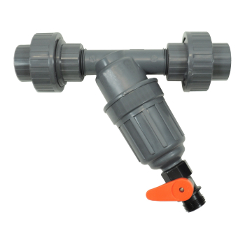 Dilution Solutions In-Line Filter Kit With Unions - 200 Mesh / 80 Micron, 3/4 in